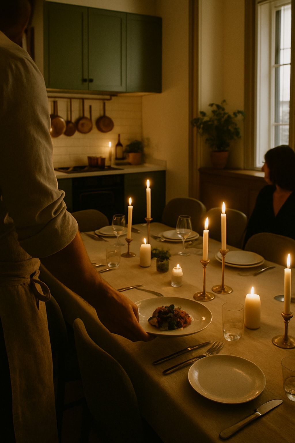 Cenas privadas en casa — Cena privada · cocina abierta