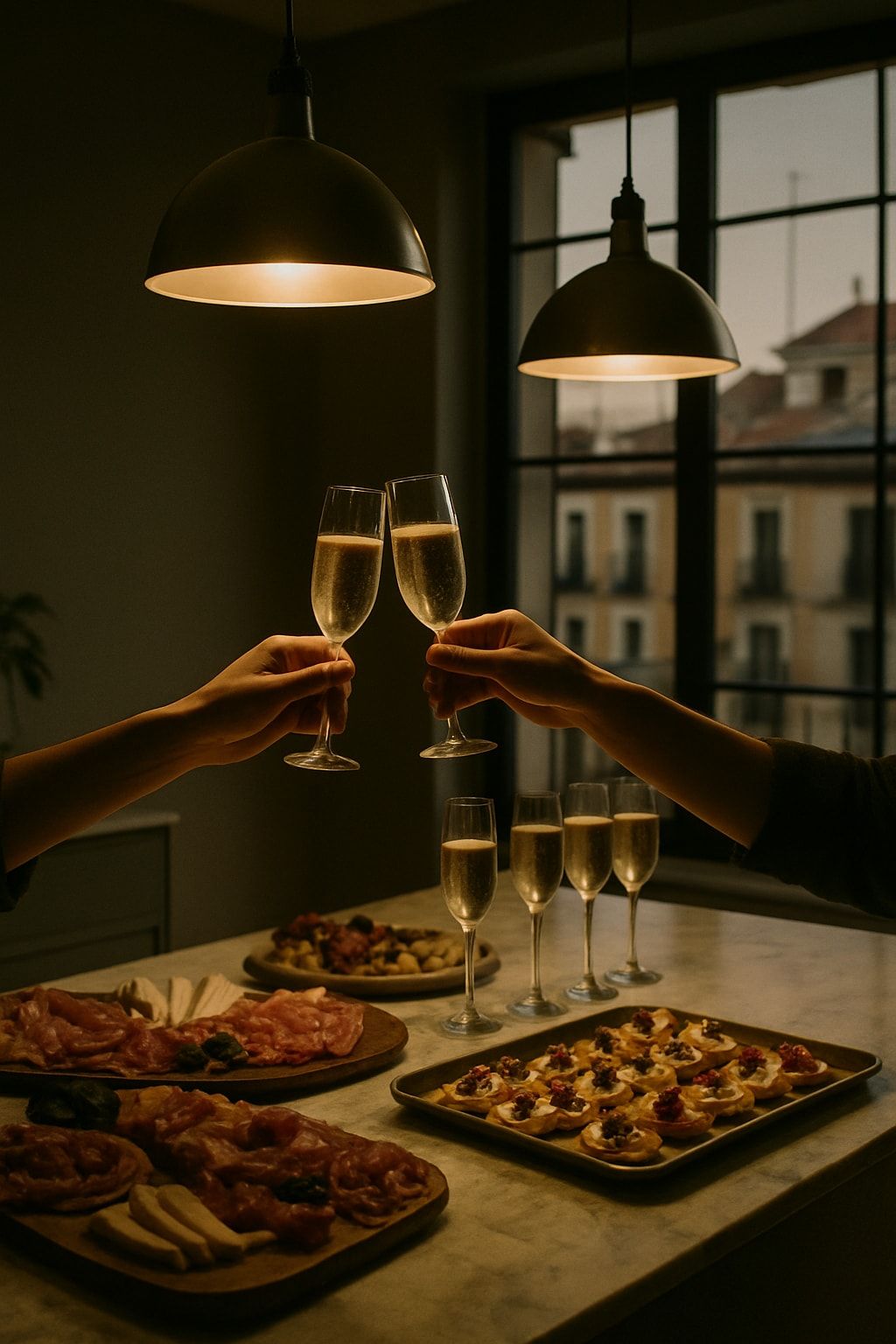 Cumpleaños y aniversarios — Cumpleaños · cóctel en loft